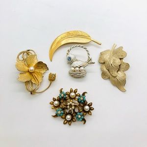 Vintage Brooch lot